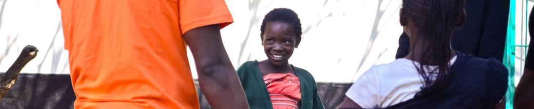 Girl during a community outreach